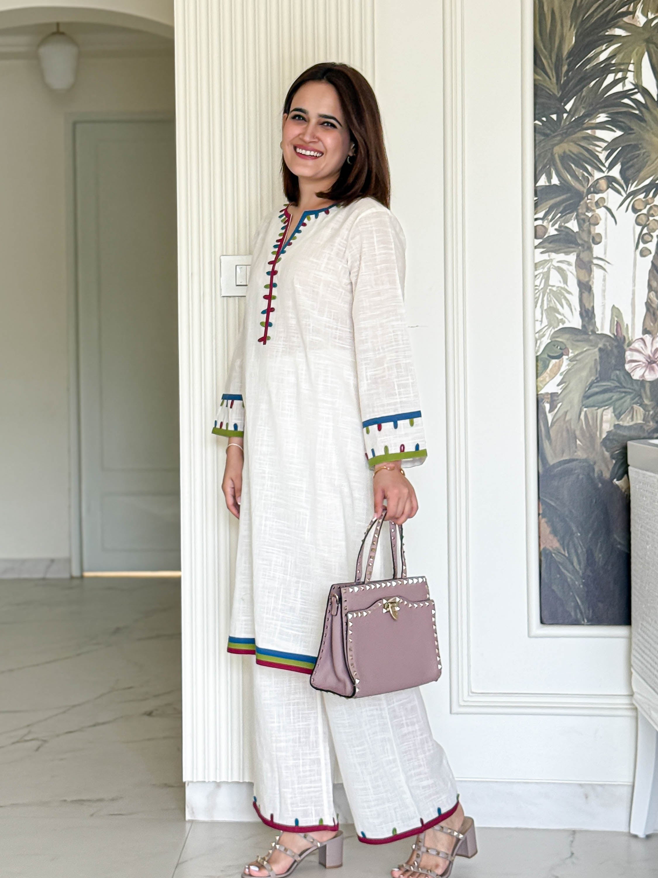 Bunaai Tropic Ties co-ord Set