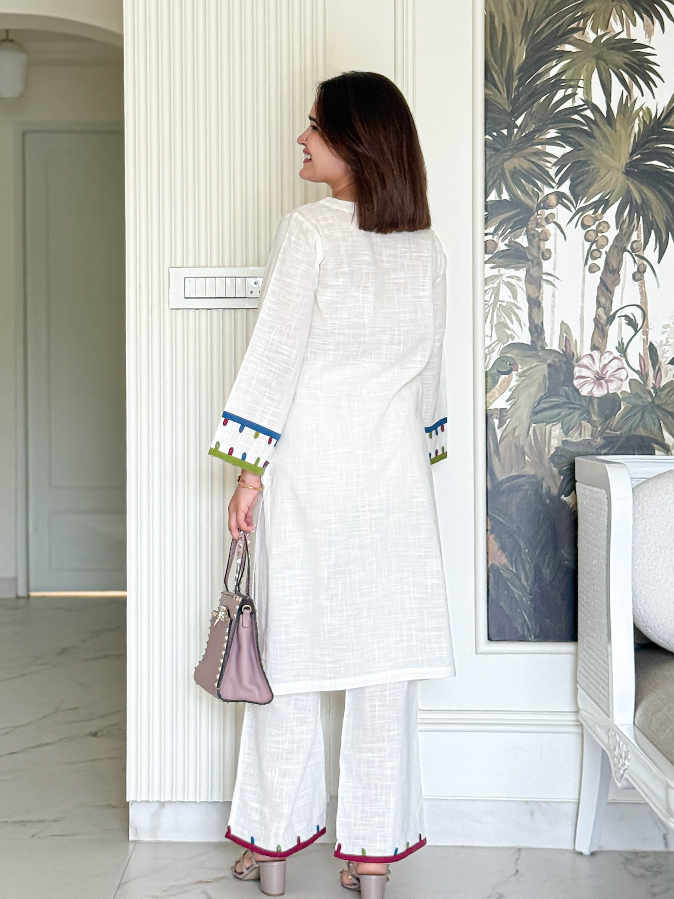 Bunaai Tropic Ties co-ord Set