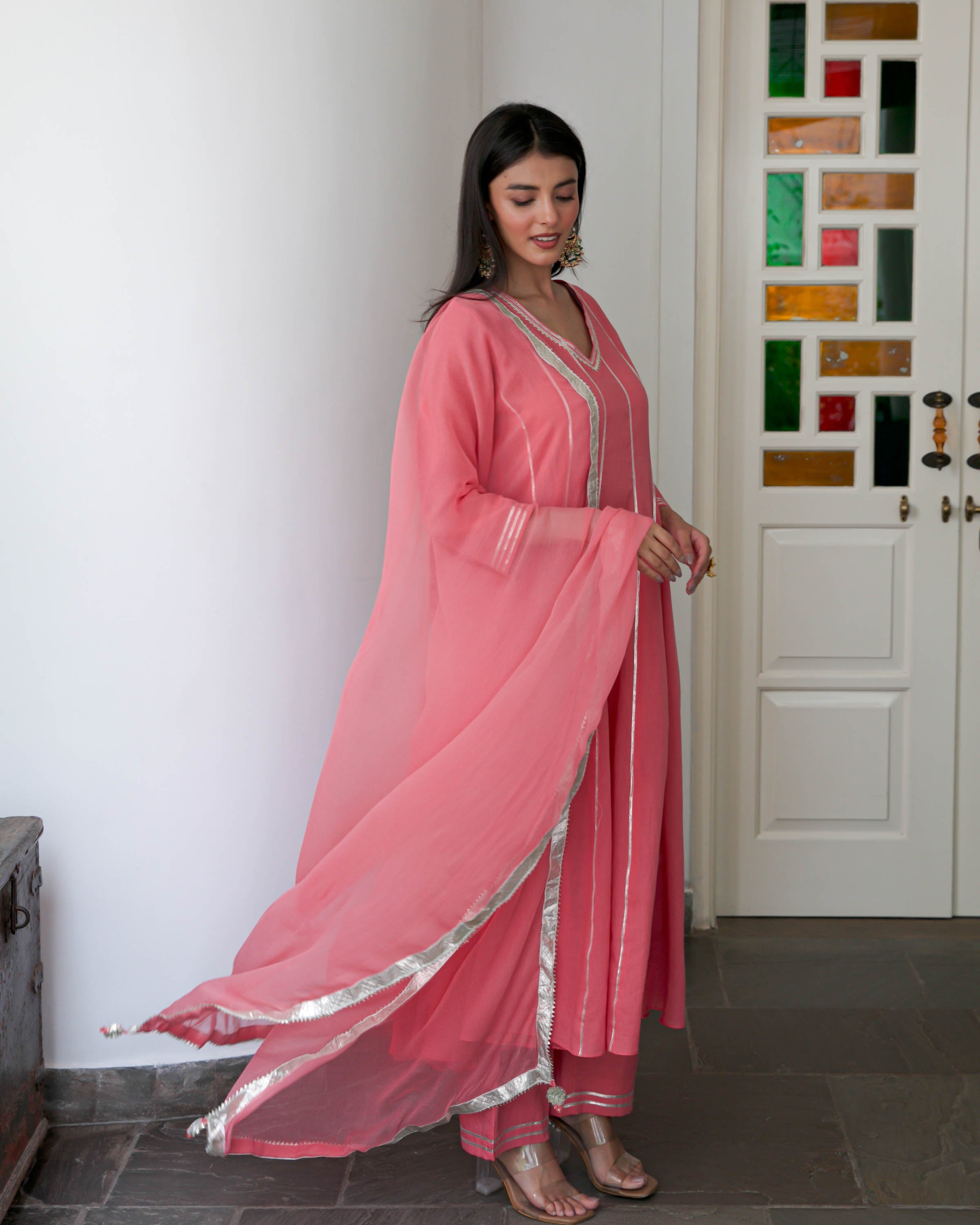 Gajri Cotton Suit Set