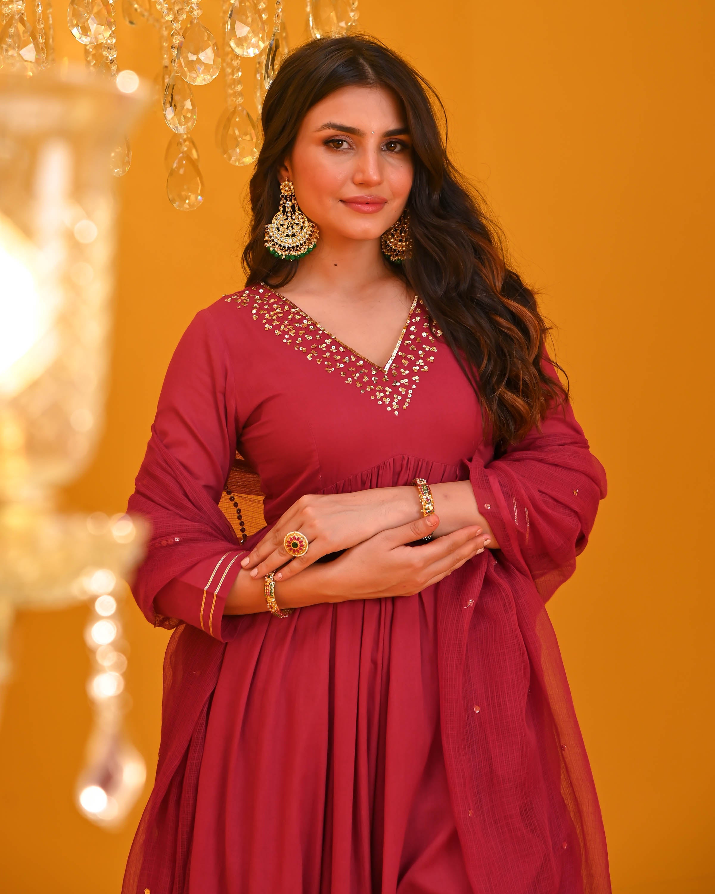 Siya Cotton Suit Set