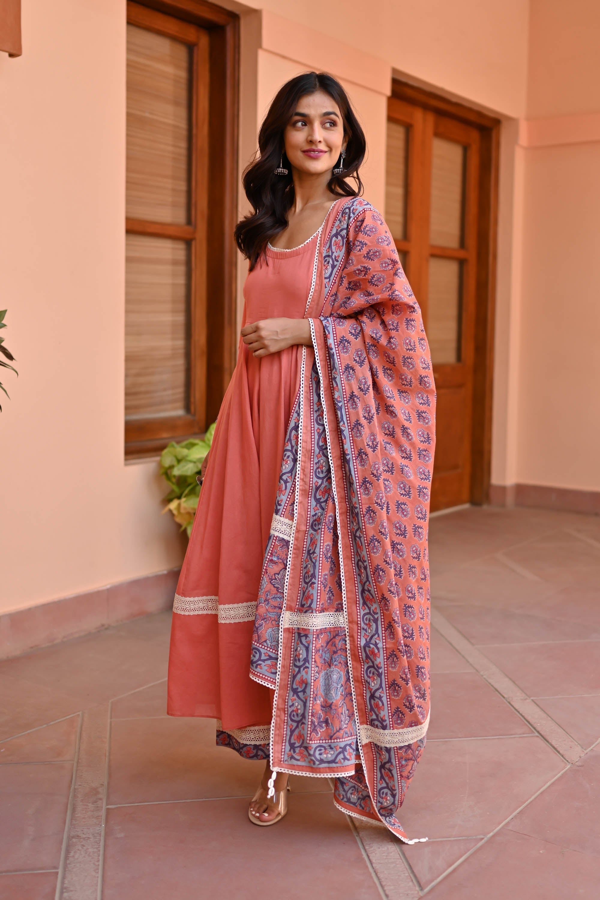 Cotton Tranquility Trio Suit Set