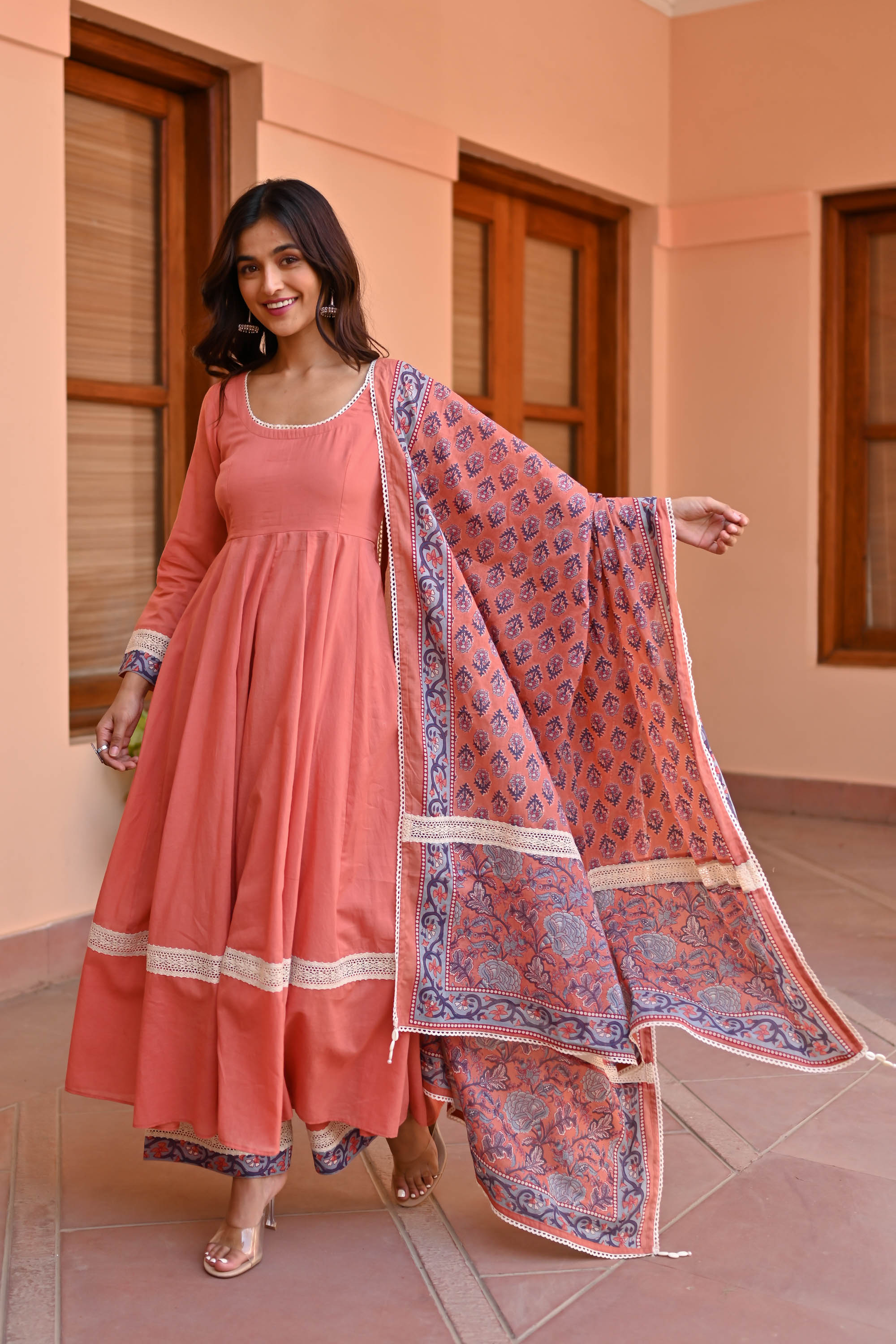 Cotton Tranquility Trio Suit Set