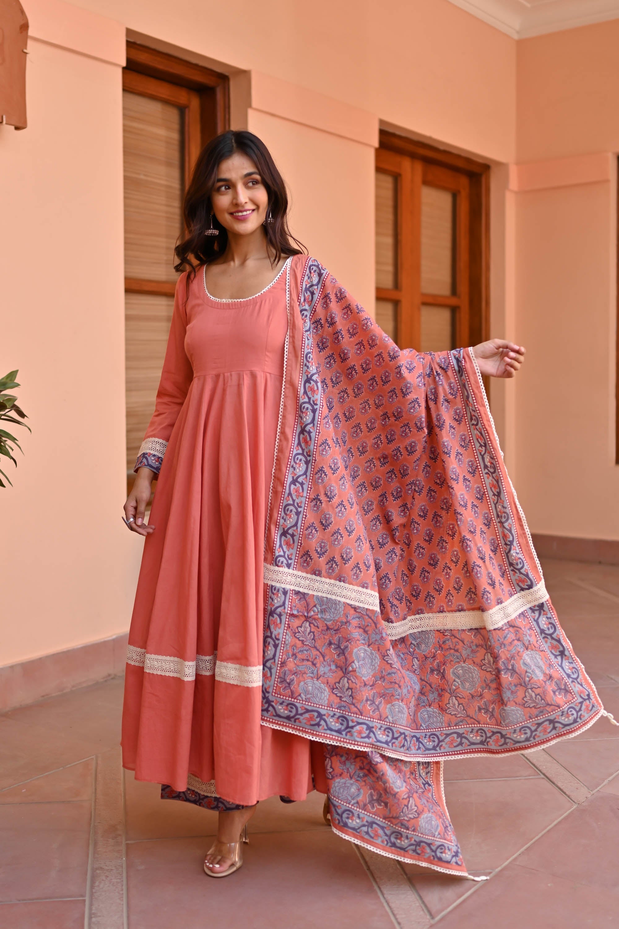 Cotton Tranquility Trio Suit Set