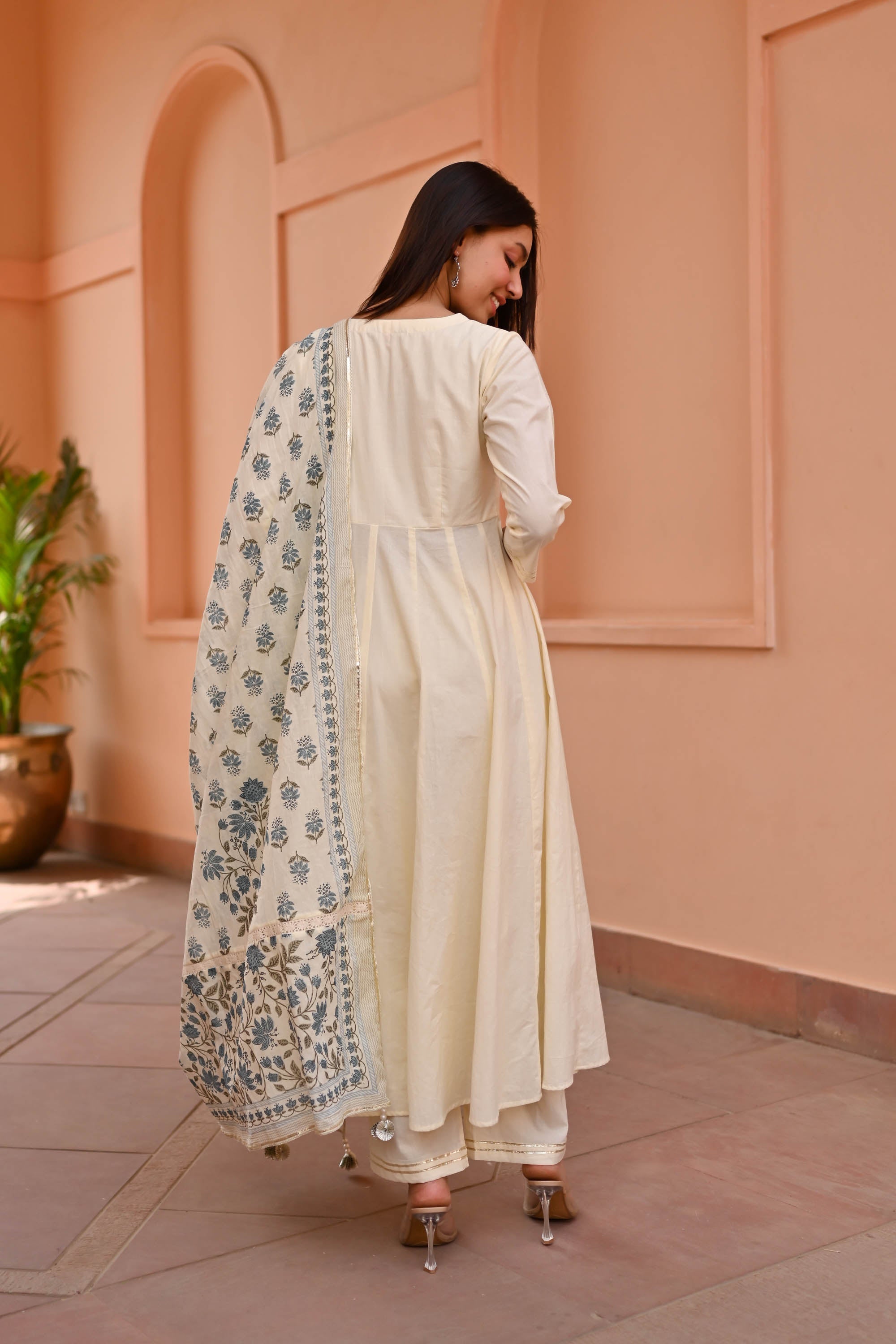 Trisha Trio Cotton Suit Set