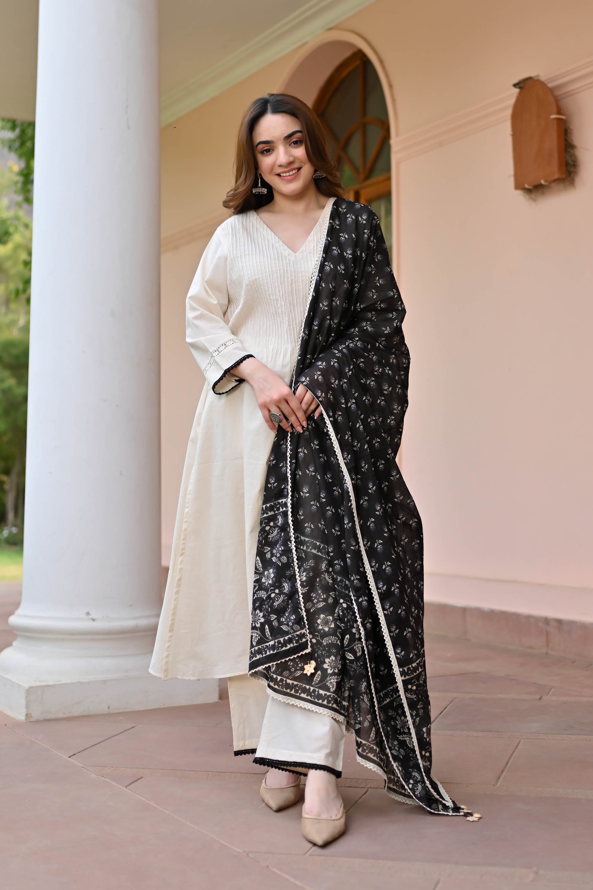 Avni Cotton Suit Set Trio