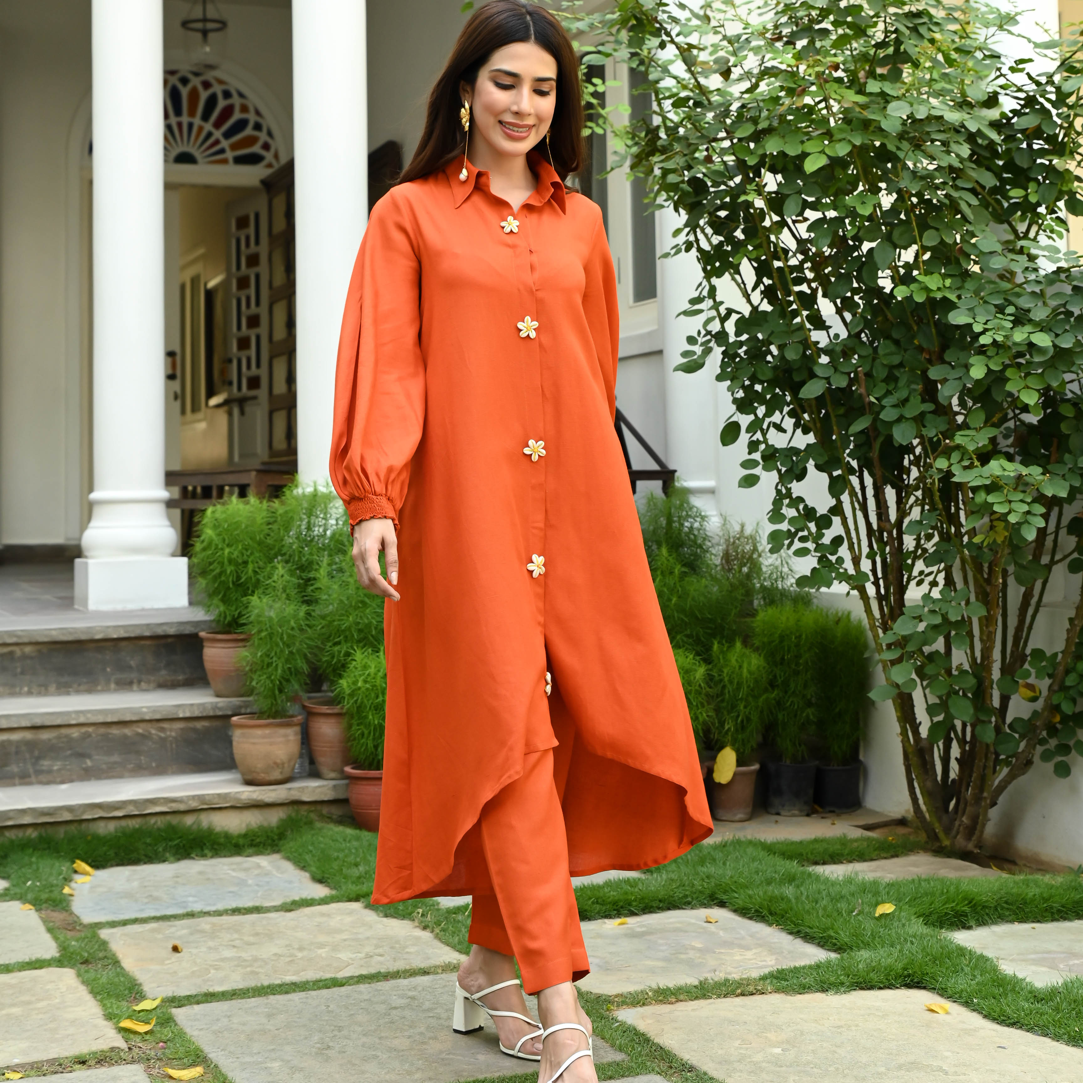 Bunaai Cotton Bliss Kurta Set