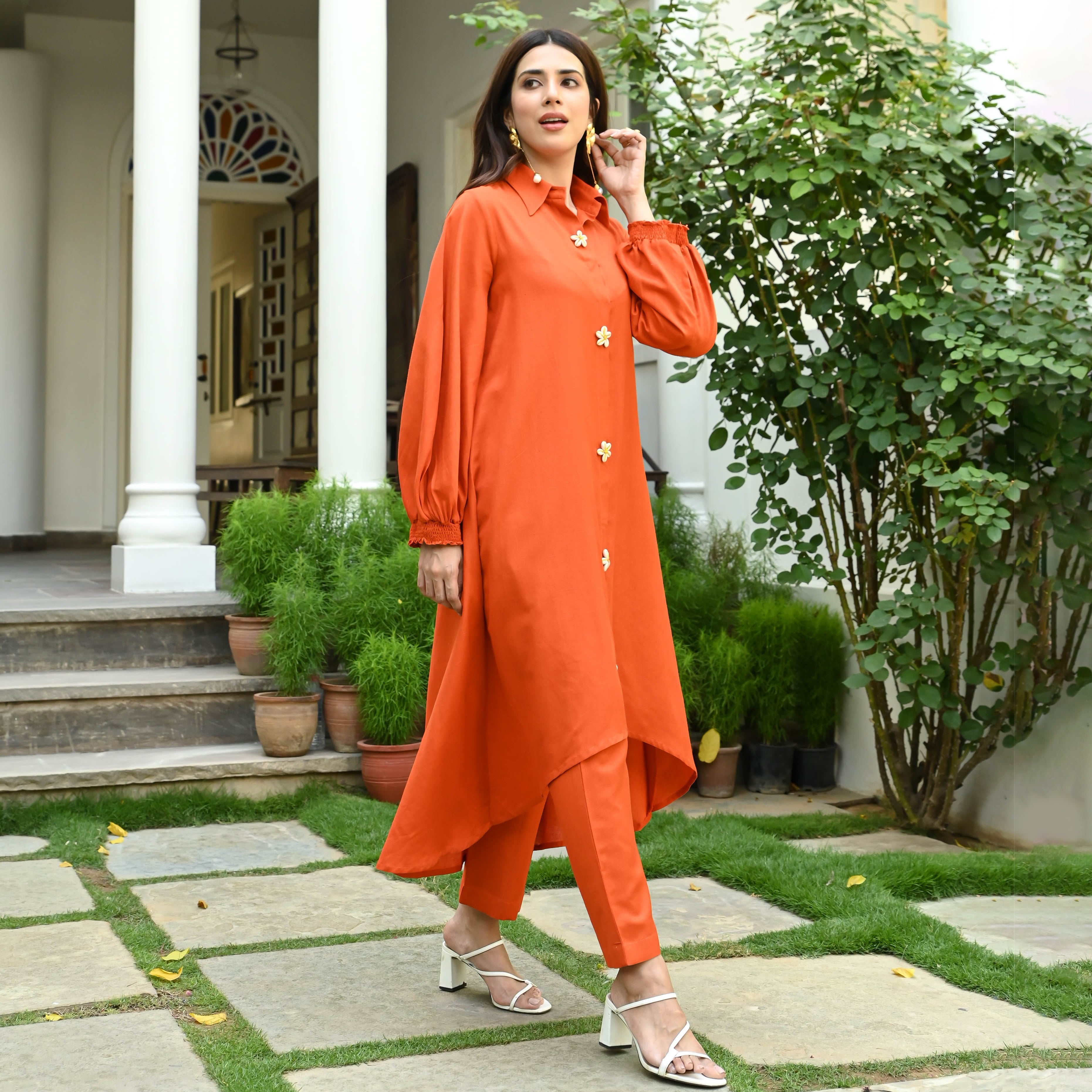 Bunaai Cotton Bliss Kurta Set